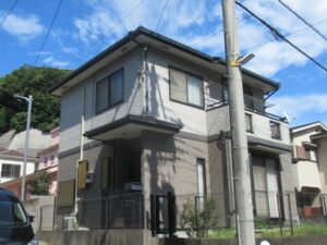 神奈川県三浦郡葉山町・現場調査①屋根塗装・外壁塗装のご相談をいただきました (3)