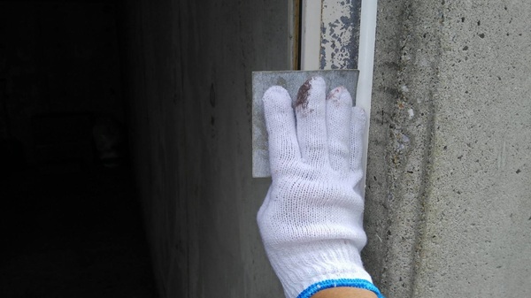 神奈川県三浦郡葉山町|屋根塗装・外壁塗装④棟板金釘打ち直し、ケレン作業 (2)