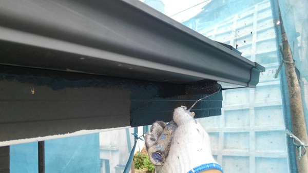 神奈川県三浦郡葉山町｜屋根塗装・外壁塗装⑬鼻隠し塗装 (3)