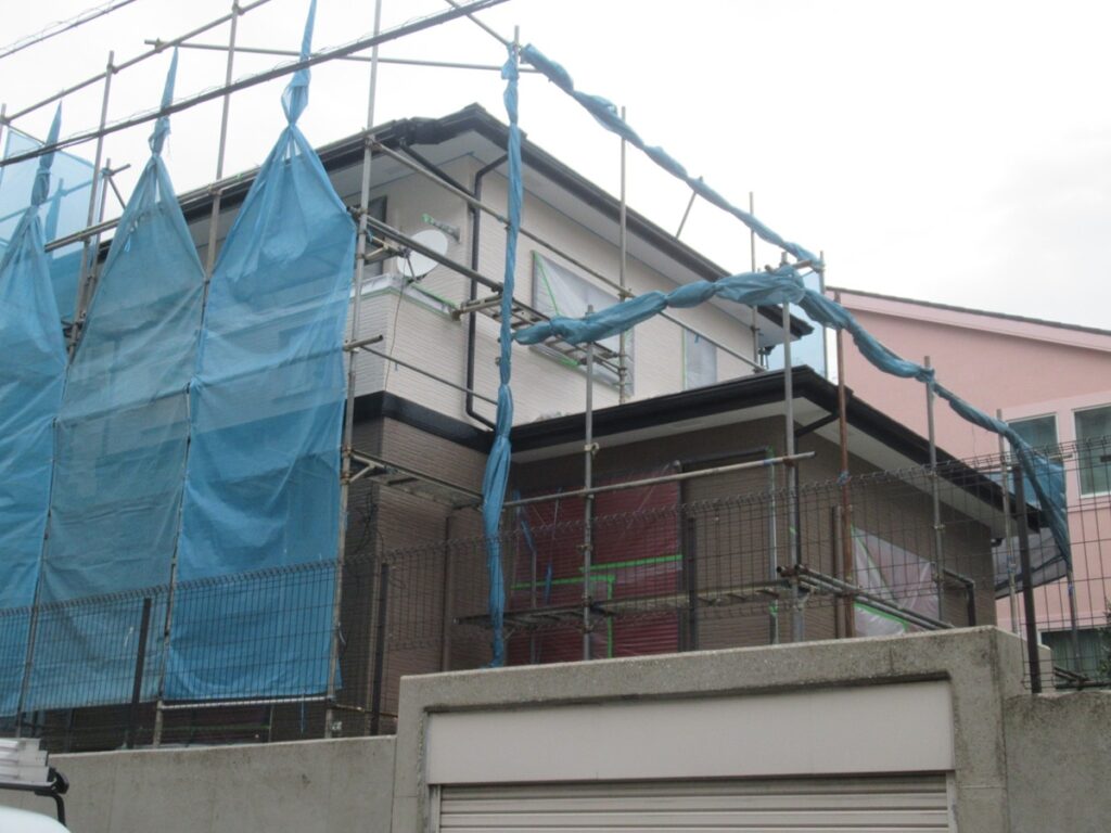 神奈川県三浦郡葉山町|屋根塗装・外壁塗装⑰細かな部分を修正し、完工