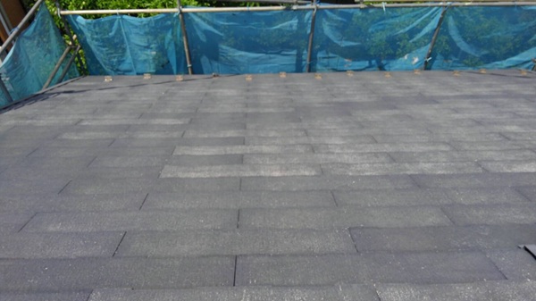 神奈川県鎌倉市|外壁塗装・屋根塗装①安全性を確保する足場仮設~高圧洗浄 (3)