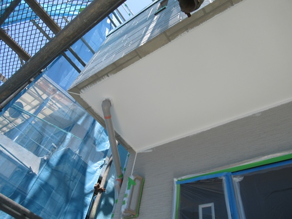 神奈川県鎌倉市|外壁塗装・屋根塗装⑤軒天塗装 (2)