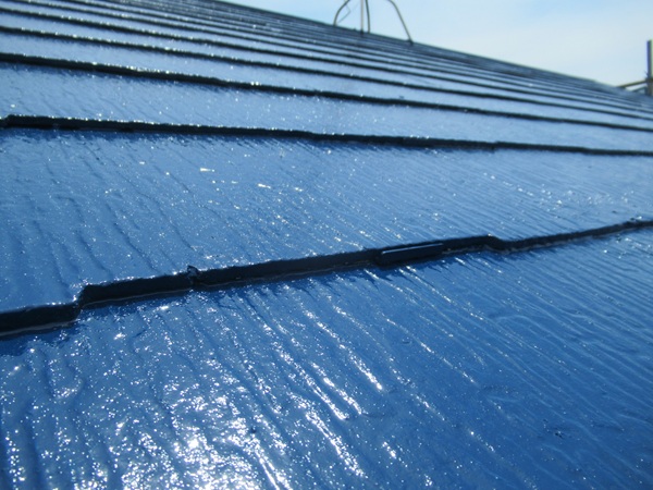 神奈川県逗子市|屋根塗装・外壁塗装⑤屋根仕上げ(リリーフNADシリコン使用) (3)