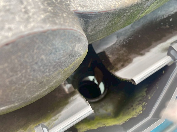 横須賀市外壁塗装・漆喰工事③雨樋部分交換+つまり防止グッズ設置 (10)